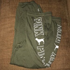 VS Pink sweat pants